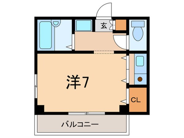 ＹＫハイツ星陵台の物件間取画像